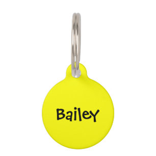 Pet Dog Cat Tag Customize ID Fluorescent