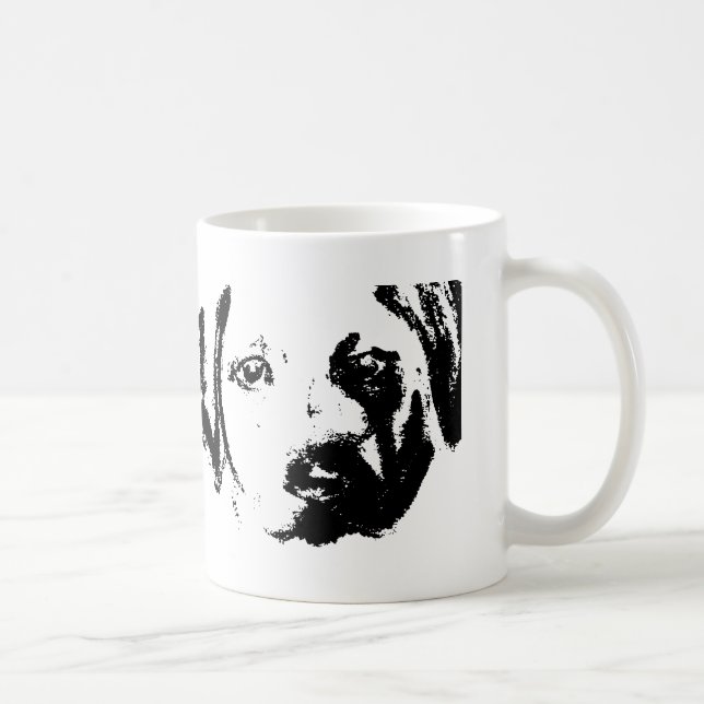 Pet Dog Coffee Tea Template Mug (Right)