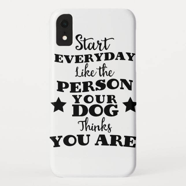 Pet Dog Funny Quote Case-Mate iPhone Case (Back)