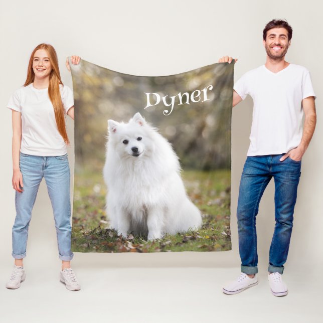 Pet Dog Furry Huggable Canine Animal  Fleece Blanket (In Situ)
