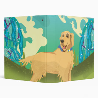 Pet Dog in the park Binder