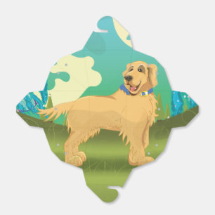 Pet Dog in the park Favor Box