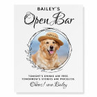 Pet Dog Mariage Open Bar Signature Boissons