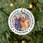 Pet Dog Memorial Custom 2 Photo In Loving Memory