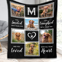 Pet Dog Memorial Keepsake Photo Collage