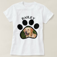 Pet Dog or Cat Photo Paw Print 