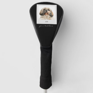 Pet Dog Photo Frame Personalized Dad Birthday Golf Head Cover