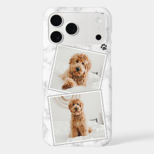 Pet Dog Photo You Make My Heart Smile Marble