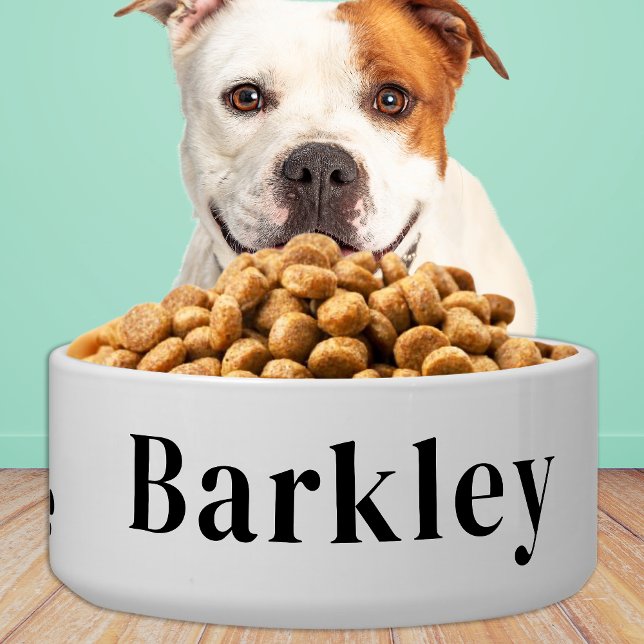 Pet Dog Puppy Personalized Food Water Ceramic (Creator Uploaded)