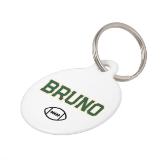 Pet Dog Sports Lovers Dog Dad Mom Football fans Tag