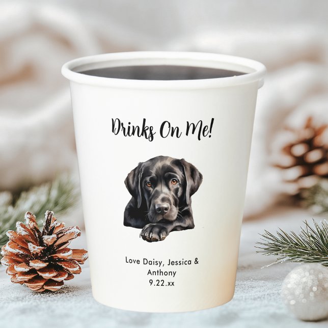 Pet Dog Wedding Paper Cups (Creator Uploaded)