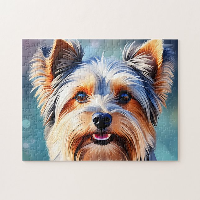 Pet Dog Yorkshire Terrier Jigsaw Puzzle (Horizontal)