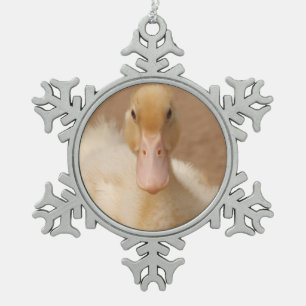 Pet Duck Snowflake Ornament
