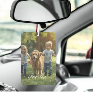 Pet Family Photo Personalize Air Freshener