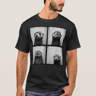 Pet Ferret Face Love Ferrets Funny T-Shirt