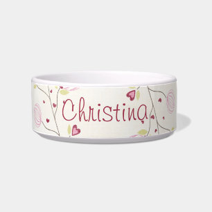 Pet Food Bowl Love Bandit