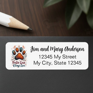 Pet Foster Return Address