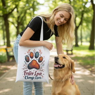 Pet Foster Tote Bag for Animal Foster Heros
