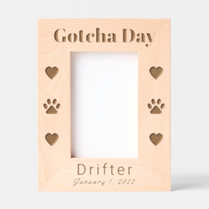 Pet Gotcha Day Etched Frames