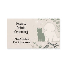 Pet Groomer Animal Lovers Professional Care Taker