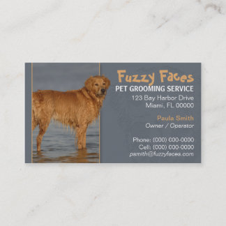 Pet Groomer Busness Card