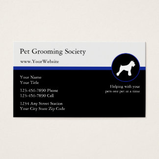 Pet Grooming Business Cards And Business Card Templates Zazzle Canada Grooming Business Cards Templates