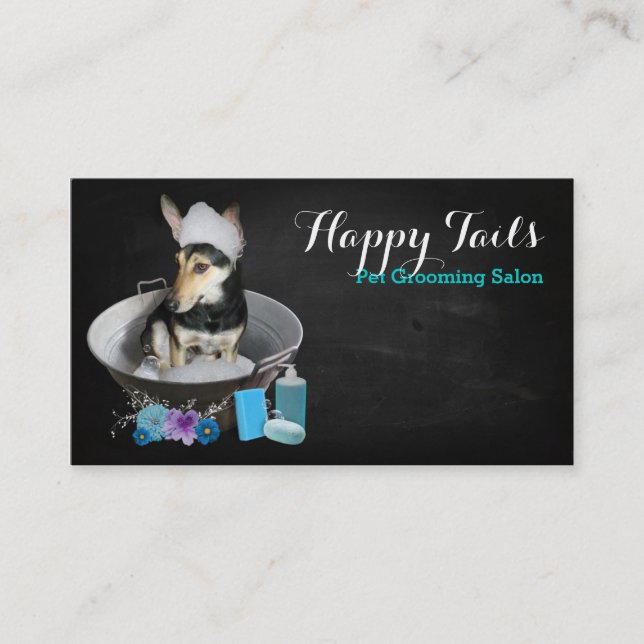 Pet Grooming Hall Business Card (Front)