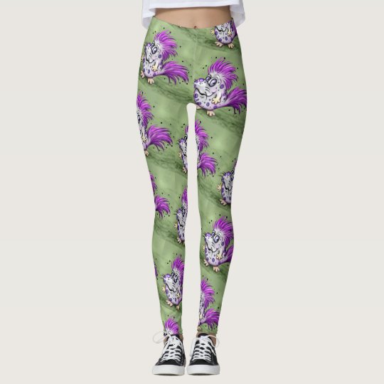 PET GROOVE ALIEN MONSTER CARTOON Leggings
