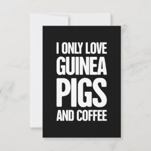 Pet Guinea Pig Guinea Pig Owner Thank You Card