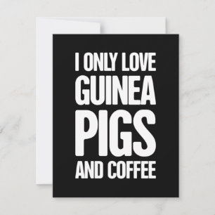 Pet Guinea Pig Guinea Pig Owner Thank You Card