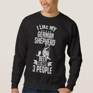 Pet   I Like My German Shepherd Dog Sweatshirt