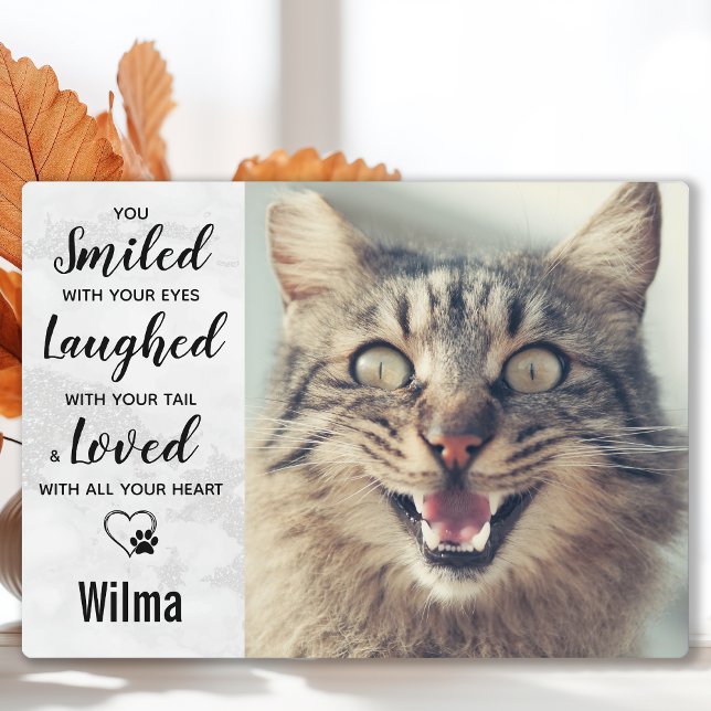 Pet Loss Cat Memorial Plaque (Creator Uploaded)