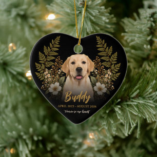 Pet Loss In Loving Memory Remembrance Keepsake Ceramic Ornament