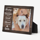 Pet Loss Keepsake Personalized Pet Memorial Photo