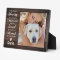 Pet Loss Keepsake Personalized Pet Memorial Photo