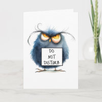 Pet Loss Need a Break Alone Time Greeting Card