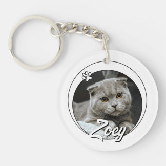 Pet Loss Sympathy Memorial Keepsake Symbol Keychain
