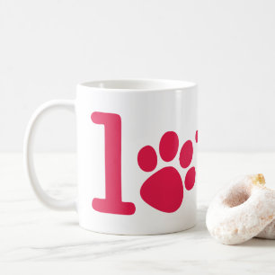 Pet love coffee mug