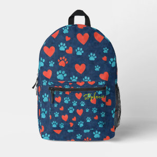 Pet Lover Backpack - Custom Dog Cat Design