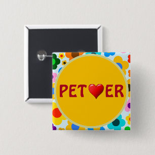 Pet Lover Button