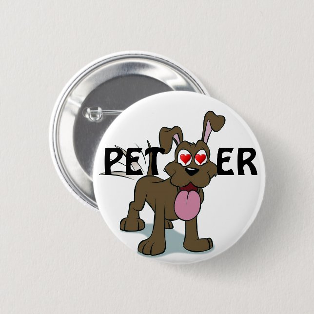 Pet Lover Button (Front & Back)