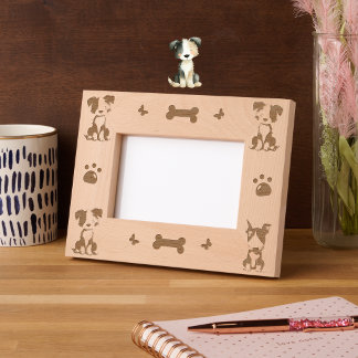 Pet Lover Etched Frames