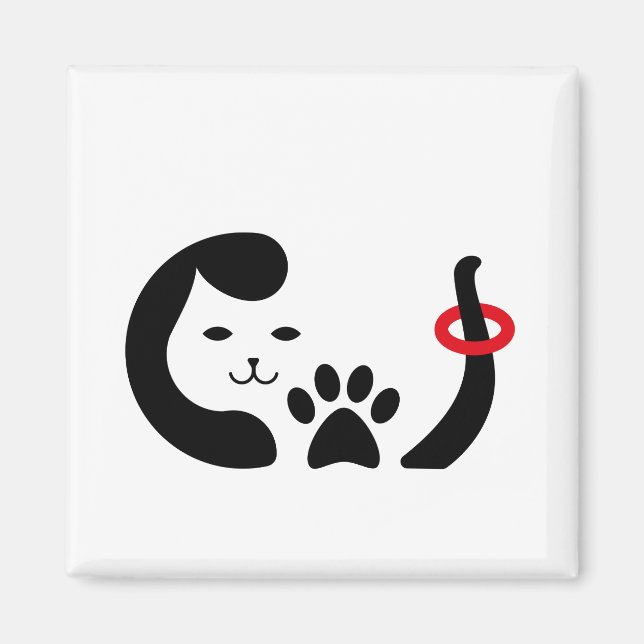 Pet Lover felling Magnet (Front)