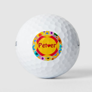 Pet Lover Golf Ball