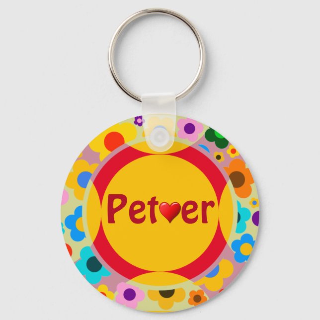 Pet Lover Keychain (Front)