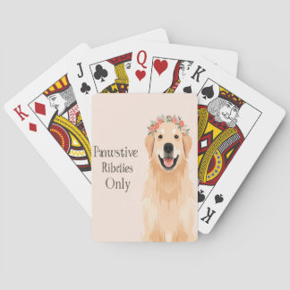 pet lover playing cards