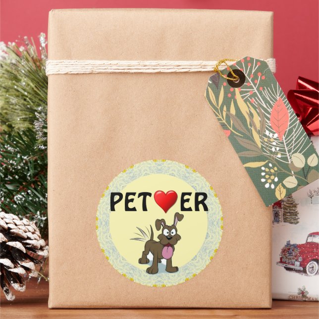 Pet Lover Sticker (Holiday)