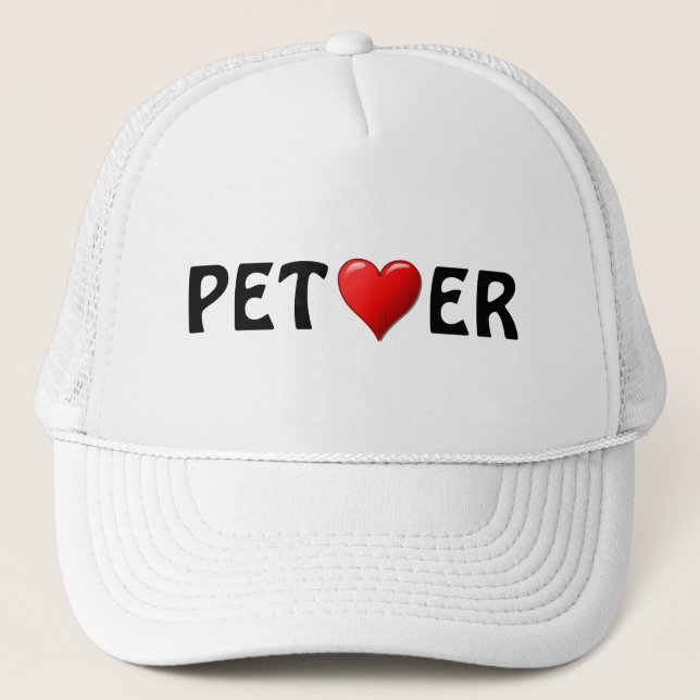 Pet Lover Trucker Hat (Front)