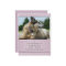 Pet Memorial Card 3.5" x 5" - Pink Modern Photo