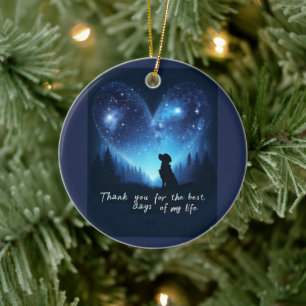 Pet Memorial Ceramic Ornament